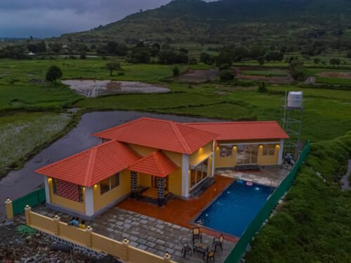 Villa in Lonavala with Mountain View