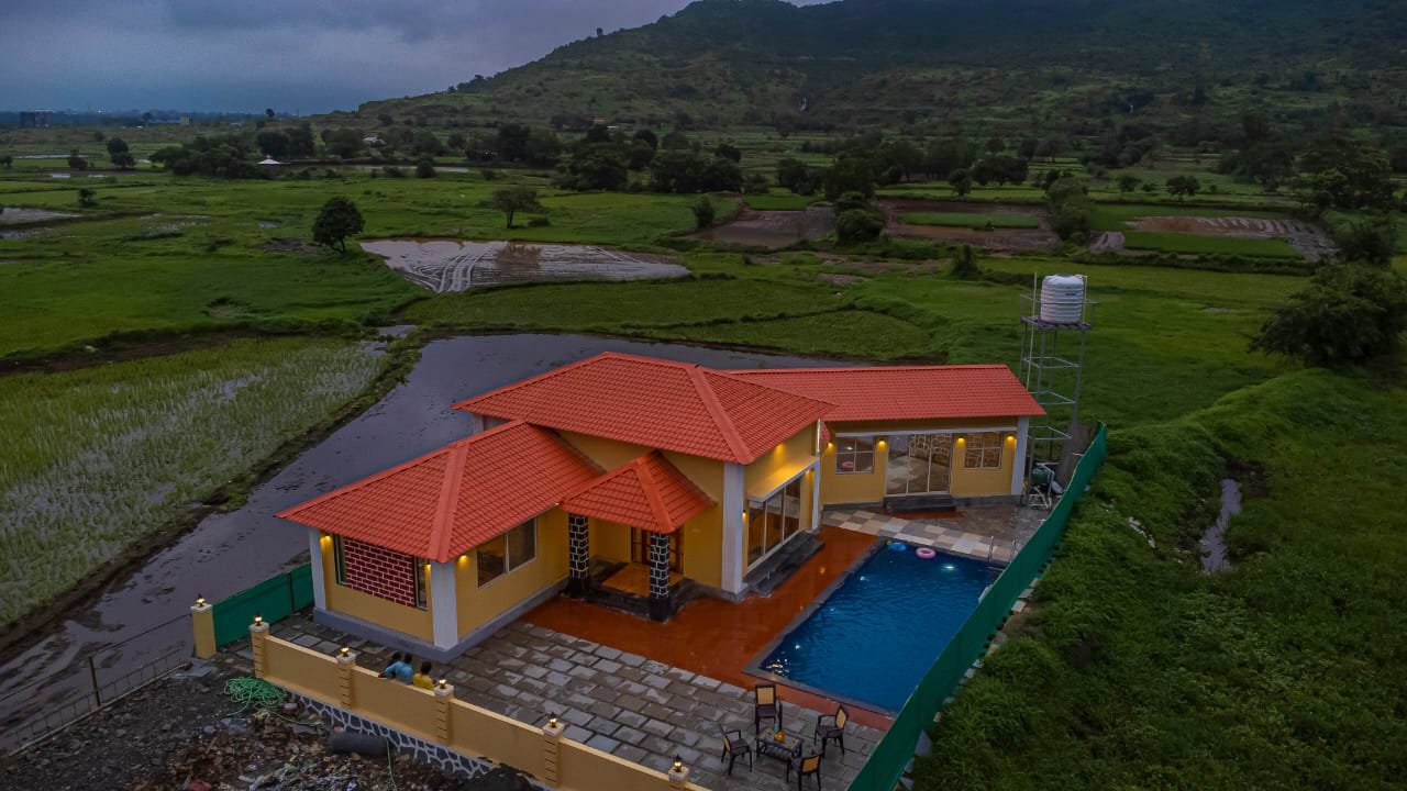 Villa in Lonavala with Mountain View