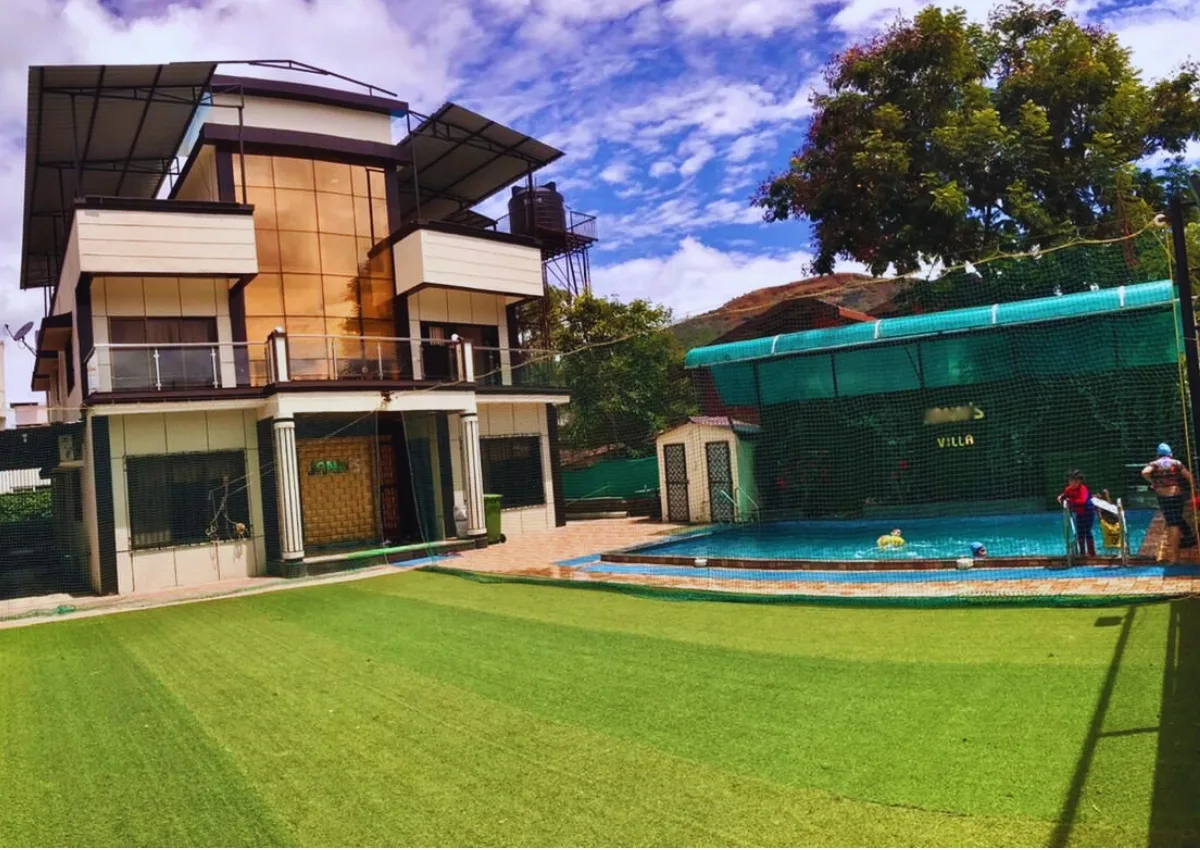 Villa in Lonavala with Private Swimming Pool & Turf