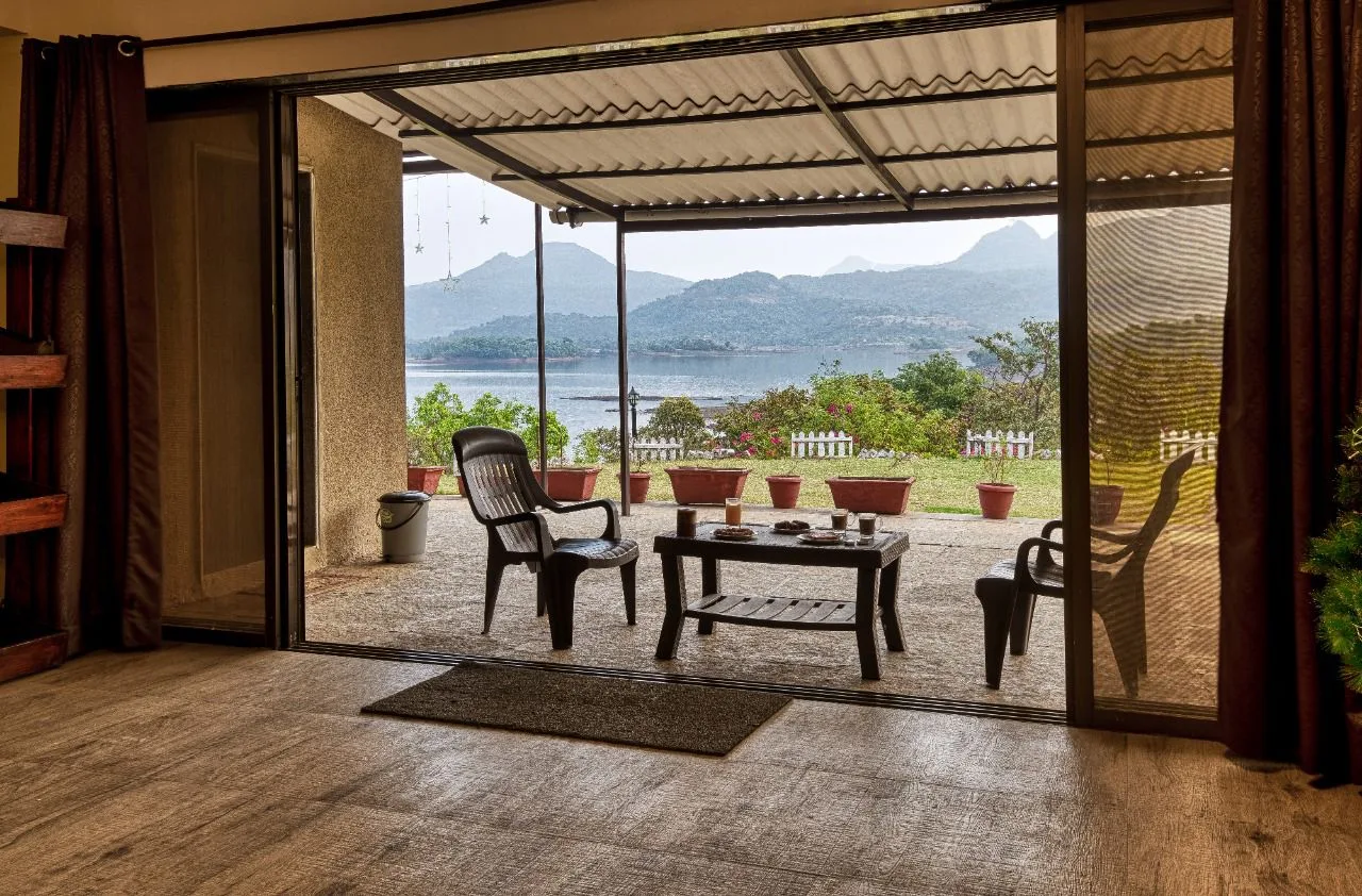Villa in Pawna Lonavala with Lake View and Private Pool