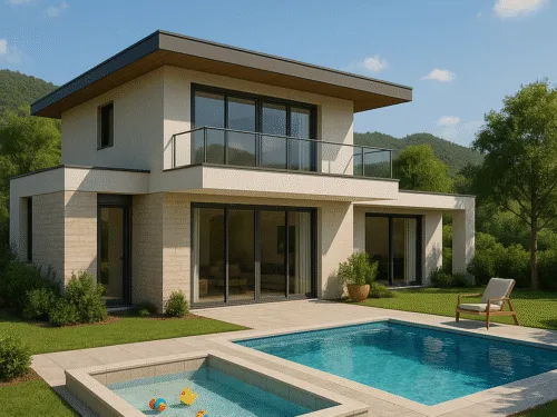Villa with Baby Pool