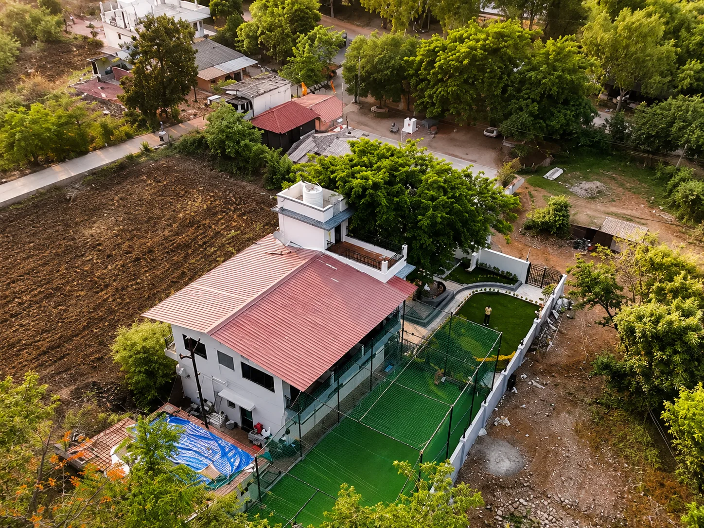 5BHK Hill Villa in Lonavala with Private Swimming Pool and Cricket Turf