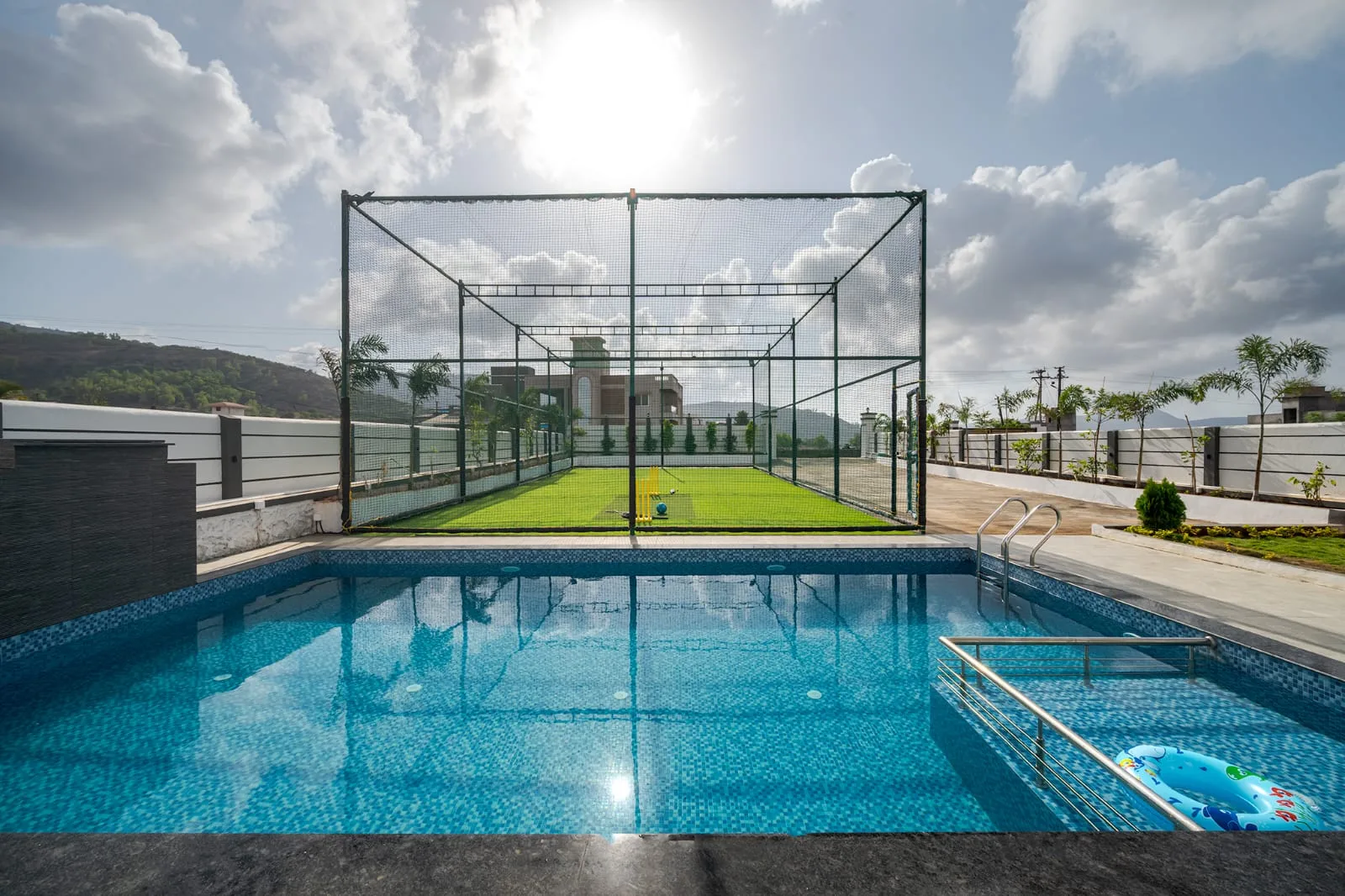 4BHK SSK Villa in Lonavala with Private Pool and Cricket Turf