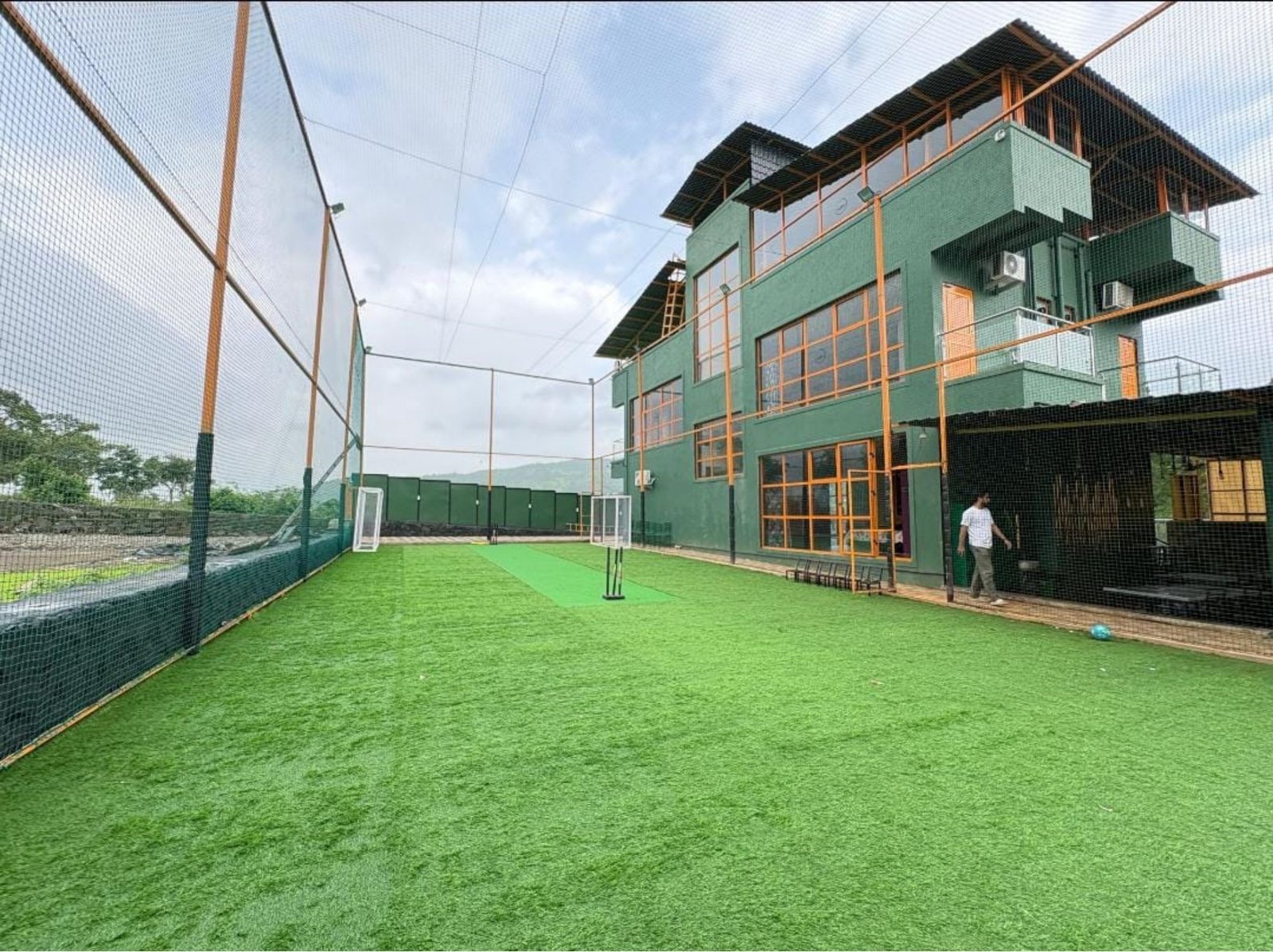 6BHK Green Mansion in Lonavala with Football Turf and Swimming Pool